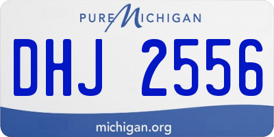 MI license plate DHJ2556