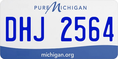 MI license plate DHJ2564