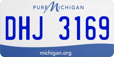 MI license plate DHJ3169