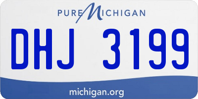 MI license plate DHJ3199
