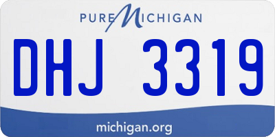 MI license plate DHJ3319