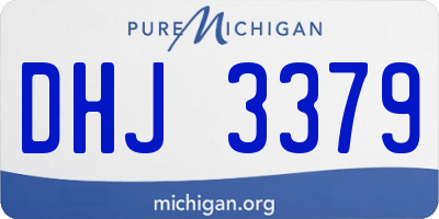 MI license plate DHJ3379