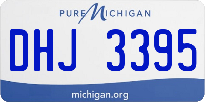 MI license plate DHJ3395