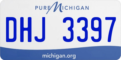 MI license plate DHJ3397