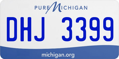MI license plate DHJ3399