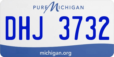 MI license plate DHJ3732