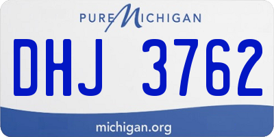 MI license plate DHJ3762