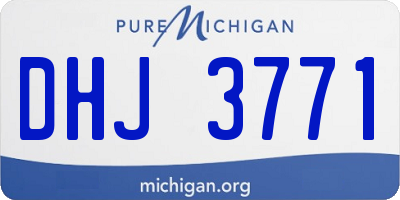 MI license plate DHJ3771
