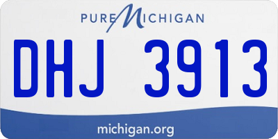 MI license plate DHJ3913