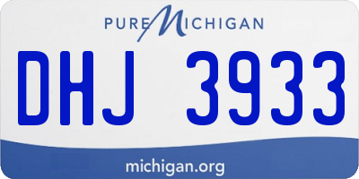 MI license plate DHJ3933