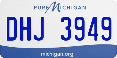 MI license plate DHJ3949