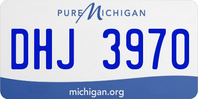 MI license plate DHJ3970