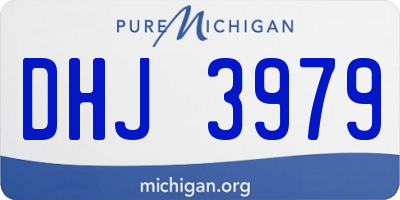 MI license plate DHJ3979