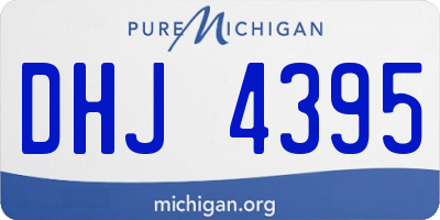 MI license plate DHJ4395