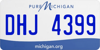MI license plate DHJ4399