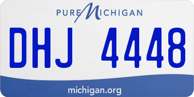 MI license plate DHJ4448