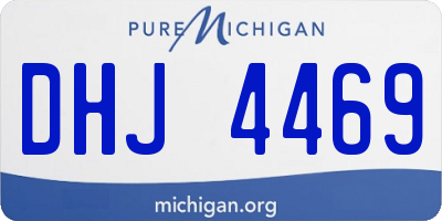 MI license plate DHJ4469