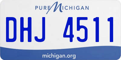 MI license plate DHJ4511