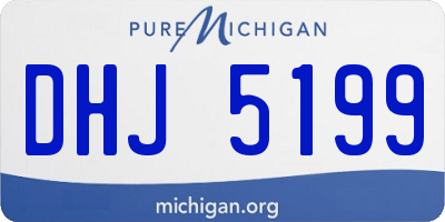 MI license plate DHJ5199