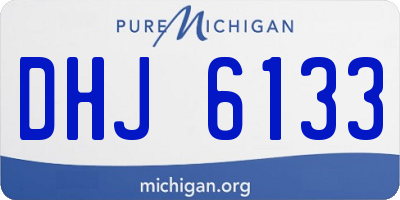 MI license plate DHJ6133