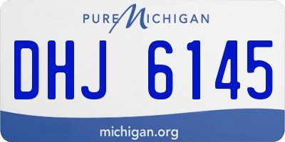 MI license plate DHJ6145
