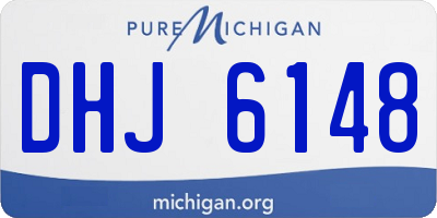MI license plate DHJ6148