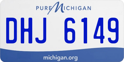 MI license plate DHJ6149