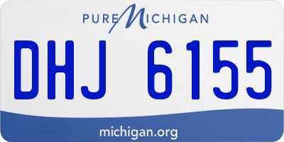 MI license plate DHJ6155