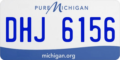 MI license plate DHJ6156
