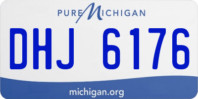 MI license plate DHJ6176
