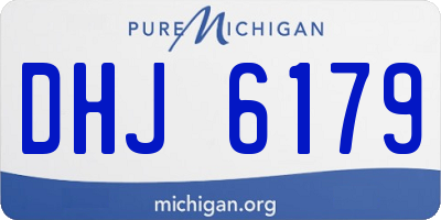 MI license plate DHJ6179