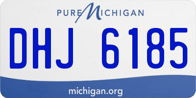 MI license plate DHJ6185