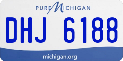 MI license plate DHJ6188