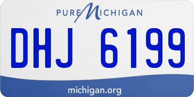 MI license plate DHJ6199