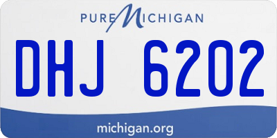 MI license plate DHJ6202