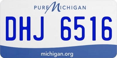 MI license plate DHJ6516