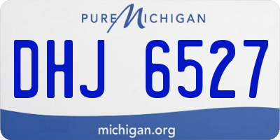 MI license plate DHJ6527