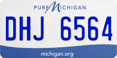 MI license plate DHJ6564