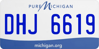 MI license plate DHJ6619