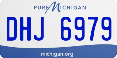 MI license plate DHJ6979