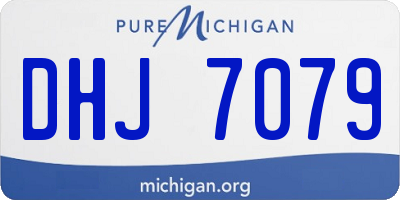 MI license plate DHJ7079