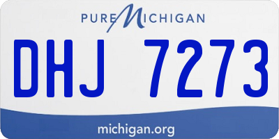 MI license plate DHJ7273