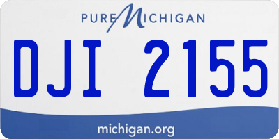 MI license plate DJI2155