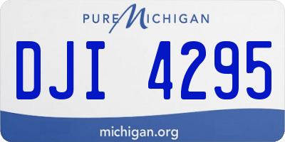 MI license plate DJI4295