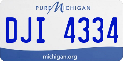 MI license plate DJI4334
