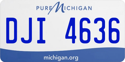 MI license plate DJI4636