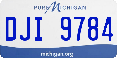 MI license plate DJI9784