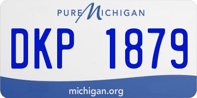 MI license plate DKP1879