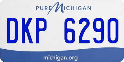 MI license plate DKP6290