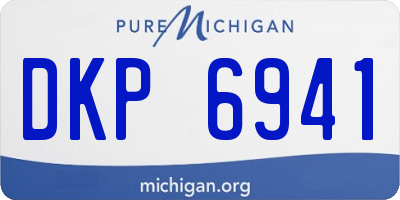 MI license plate DKP6941